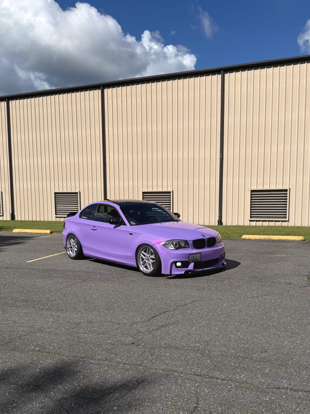 Gloss Lavender Purple Vinyl Wrap installed on BMW M3 (E46) M3 (E46)