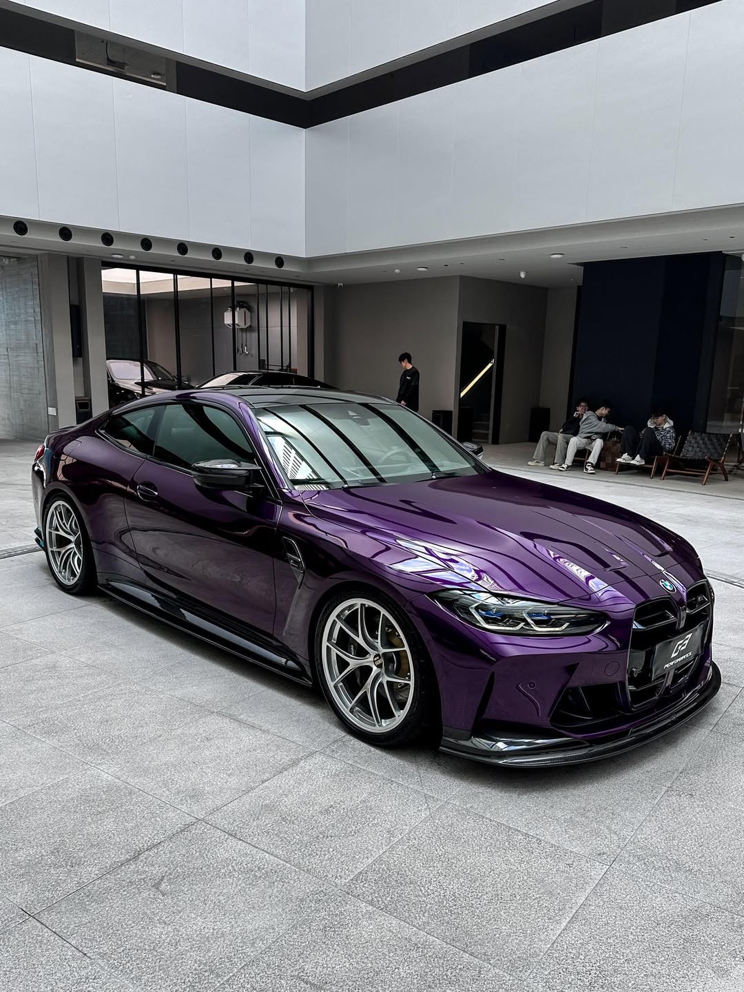Gloss Metallic Racing Violet PPF installed on BMW M3 (E46) M3 (E46)