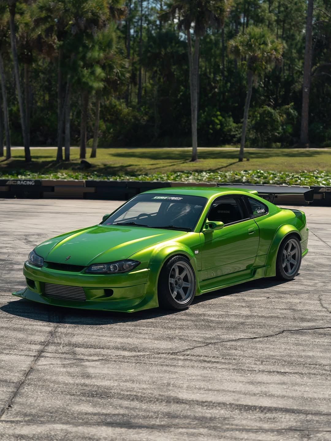Gloss Metallic Retro Green PPF installed on Toyota Supra (A80) Supra (A80)