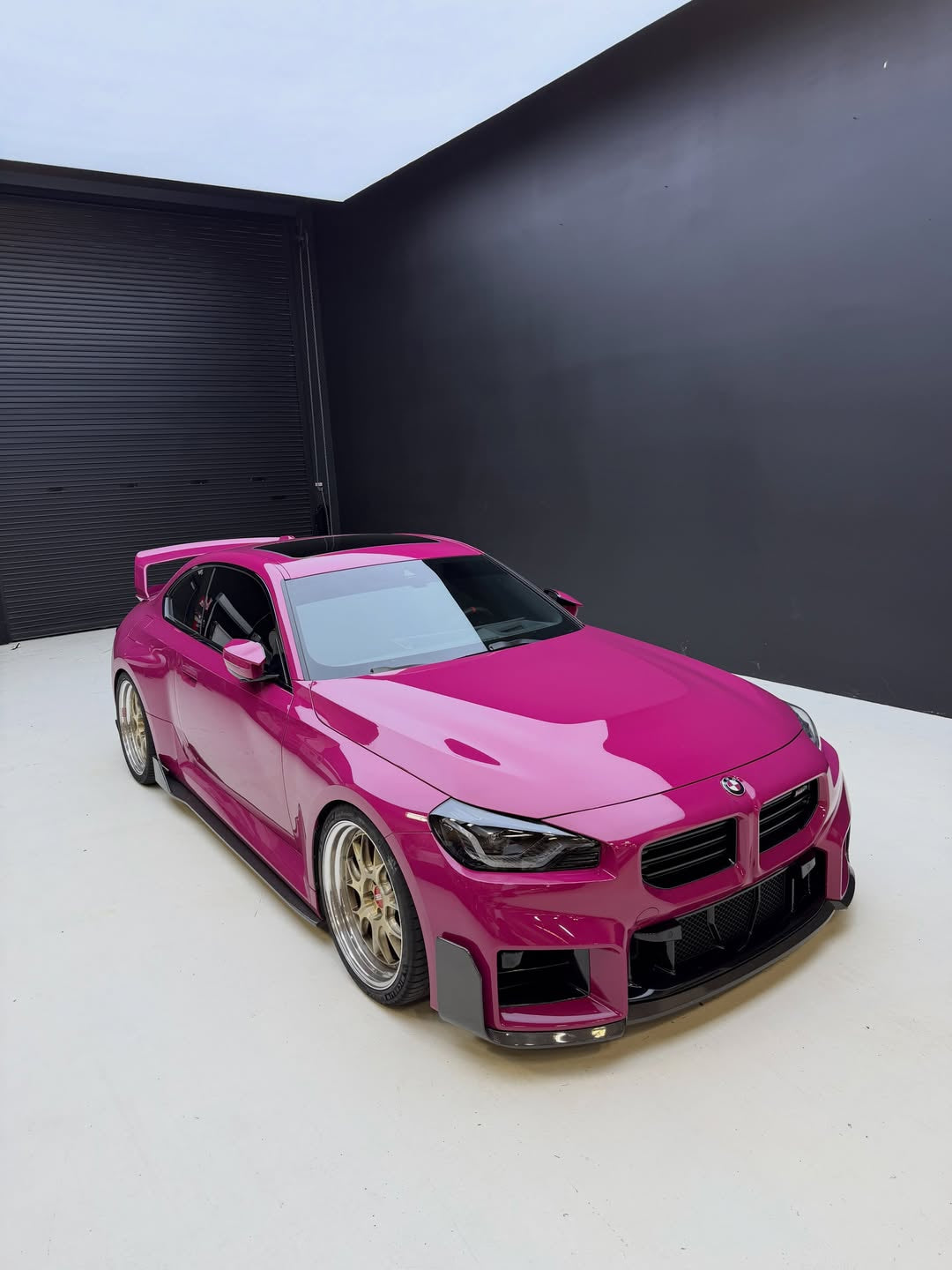 Gloss Ruby Star PPF installed on BMW M2 (F87) M2 (F87)