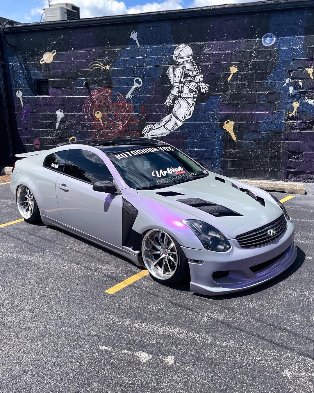 Gradient Purple Gray PPF installed on Infiniti G37 Coupe (V36) G37 Coupe (V36)
