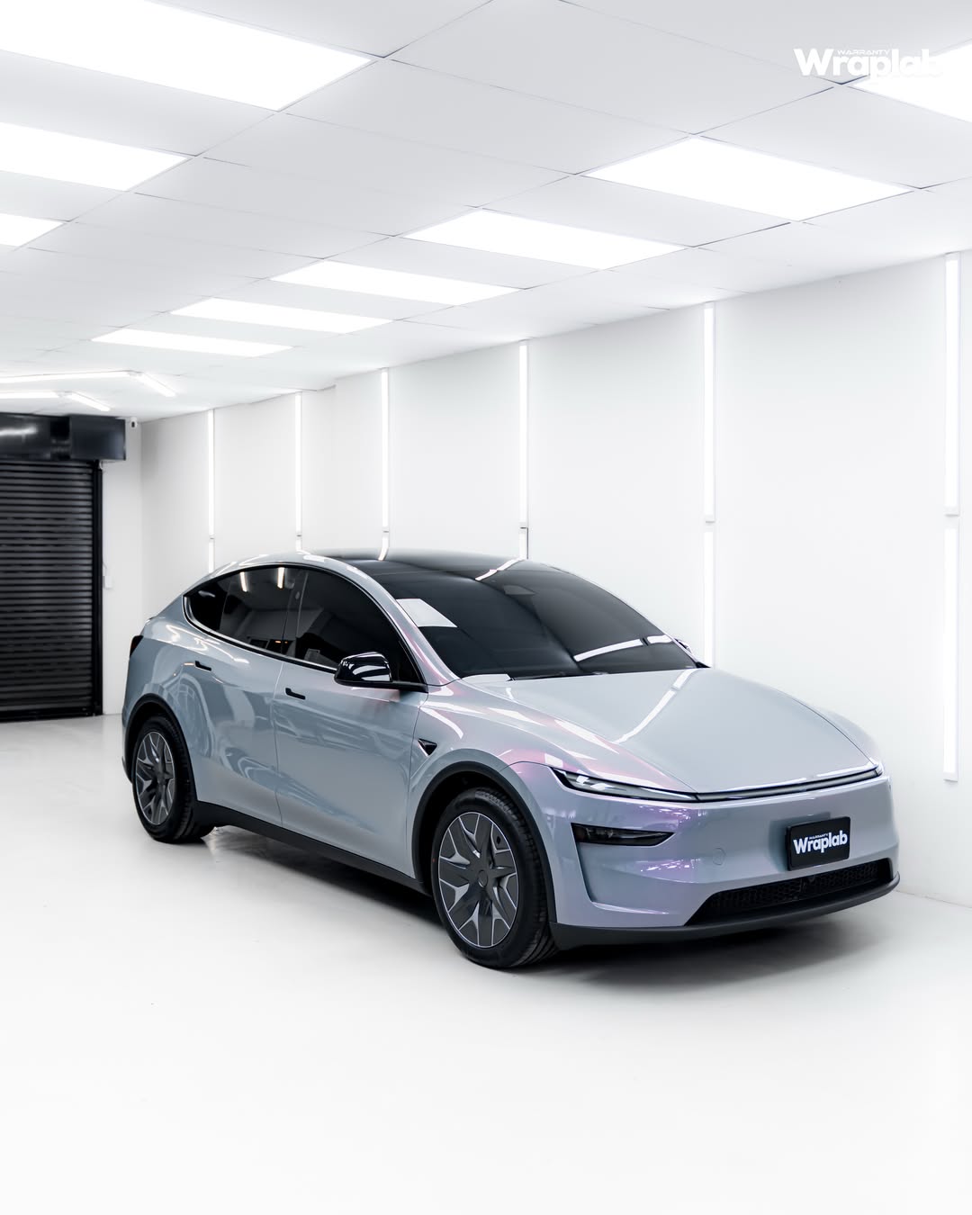 Gradient Purple Gray PPF installed on Tesla Model Y Model Y