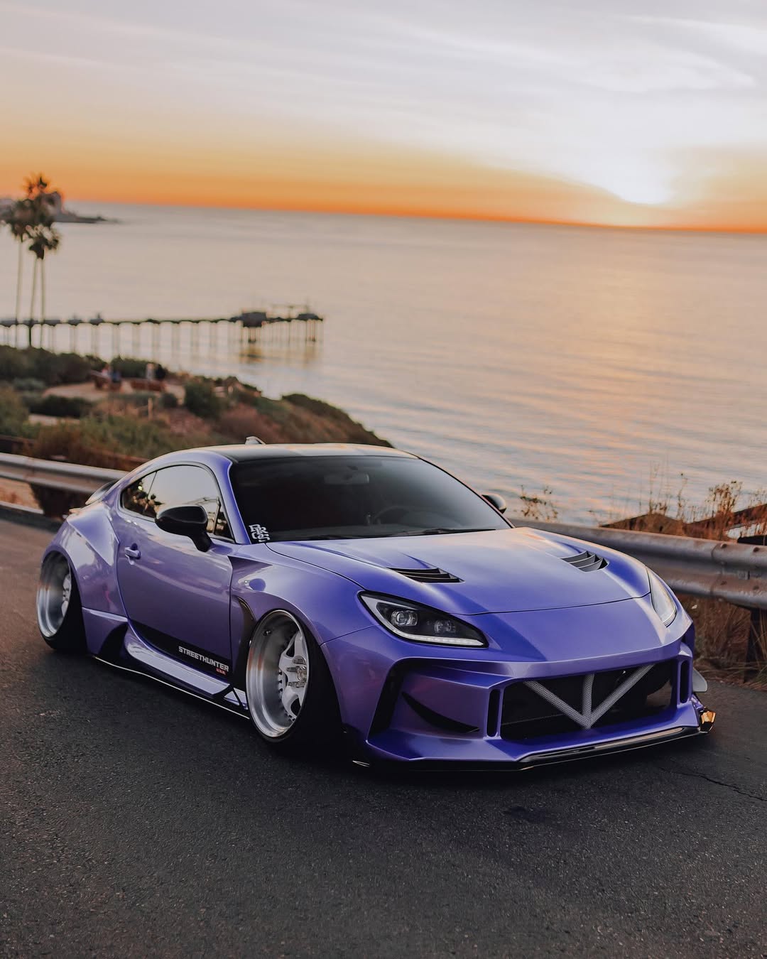 Liquid Metallic Viola Purple Vinyl Wrap installed on Subaru BRZ (ZD8) BRZ (ZD8)