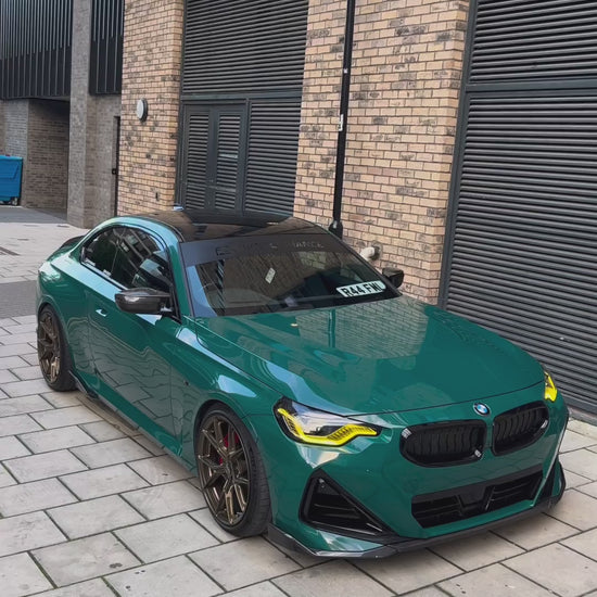 BMW|Glossy Metallic Spanish Viridian Vinyl Wrap|Eowrap