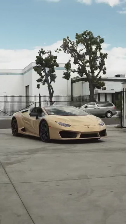 Lamborghini|High Glossy Concord Buff Vinyl Wrap|Eowrap