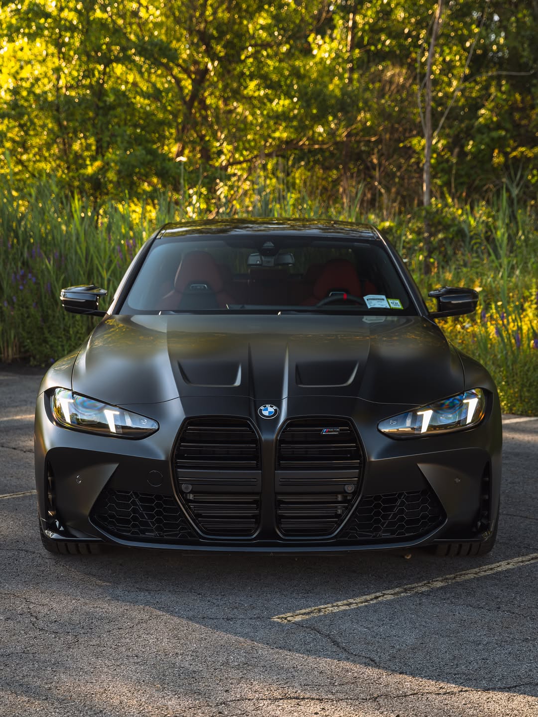 Satin Black PPF installed on BMW M3 (G80) M3 (G80)